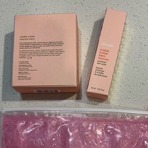 Limited Edition Glossier G Cookie Cutter & Cookie Butter Balm Dotcom